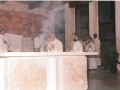 Consacrazione della chiesa: incensazione dell'altare